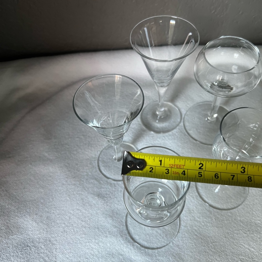vintage Royal Bavarian Crystal cordial glasses. - Picture 5 of 12